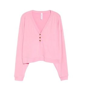 Pink Alosoft Henley